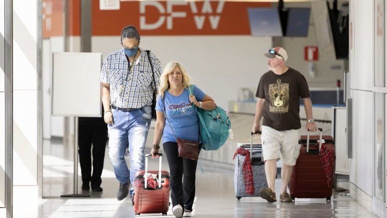 Turistas procedentes de Estados Unidos.