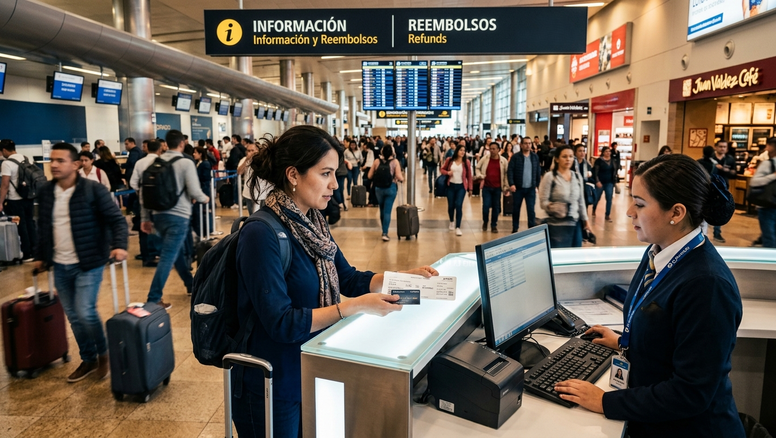 Los reembolsos de tiquetes aéreos dependen de la causa de la cancelación, la tarifa adquirida y las condiciones previstas por la normativa.