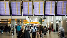 Más de mil vuelos afectados este lunes en aeropuertos de Estados Unidos. 