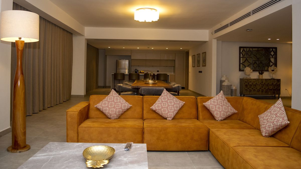 Vista de la Suite Presidencial. Vista de la Suite Presidencial.