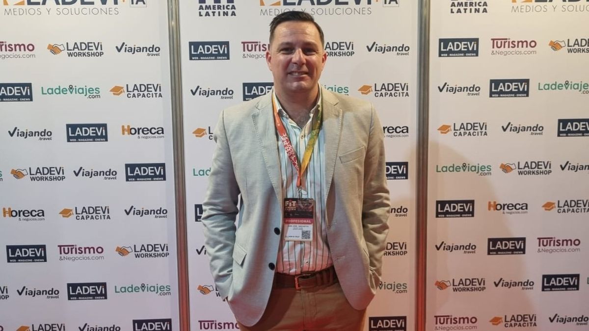 Juan José Vaschetto, gerente general de Caluch Viajes.