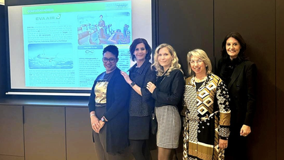 Parte del equipo de GDSM Global GSA y de EVA Air en España. Parte del equipo de GDSM Global GSA y de EVA Air en España.