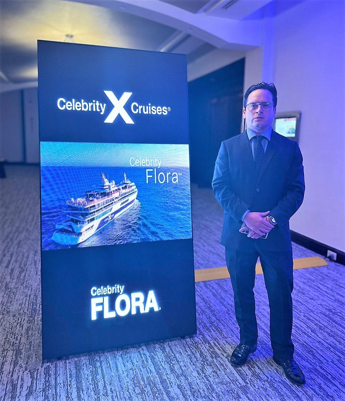 Juan José Maya, presidente de Viajes Amazonas, representante oficial de Celebrity Cruises en Ecuador. - Ladevi Medios y Soluciones Juan José Maya, presidente de Viajes Amazonas, representante oficial de Celebrity Cruises en Ecuador.