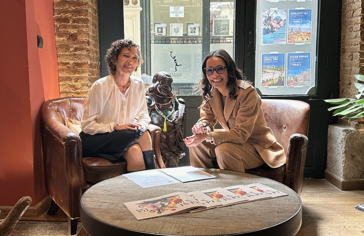 Marta Marañón, directora general de Fundación Recover y Estrella Ortego, CEO de Ratpanat.