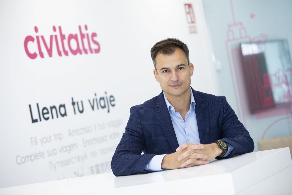 Alberto Gutiérrez Pascual, CEO y fundador de Civitatis.