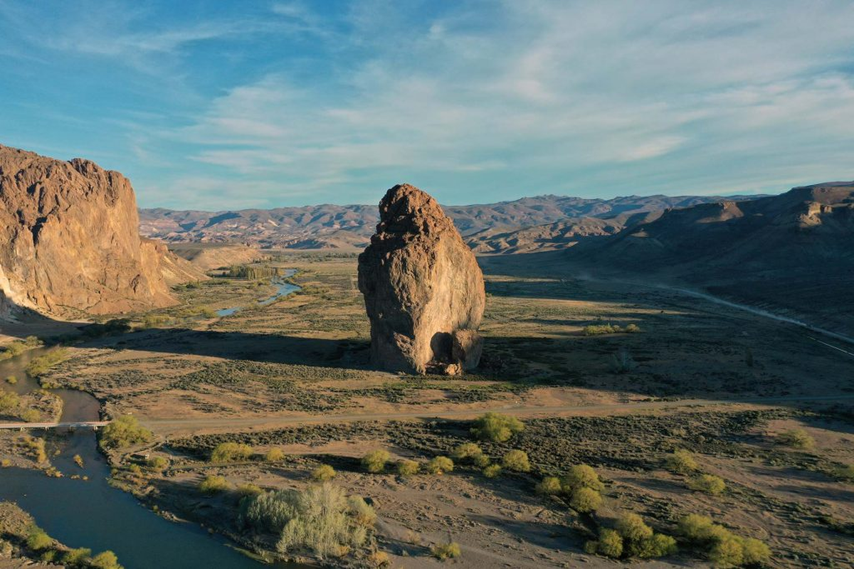Piedra Parada es un lugar destacado a nivel mundial para la práctica de trekking.