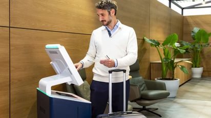 Aeroméxico inauguró la nueva bahía de Check-In en la Terminal 2 del Aeropuerto Internacional de la Ciudad de México (AICM).