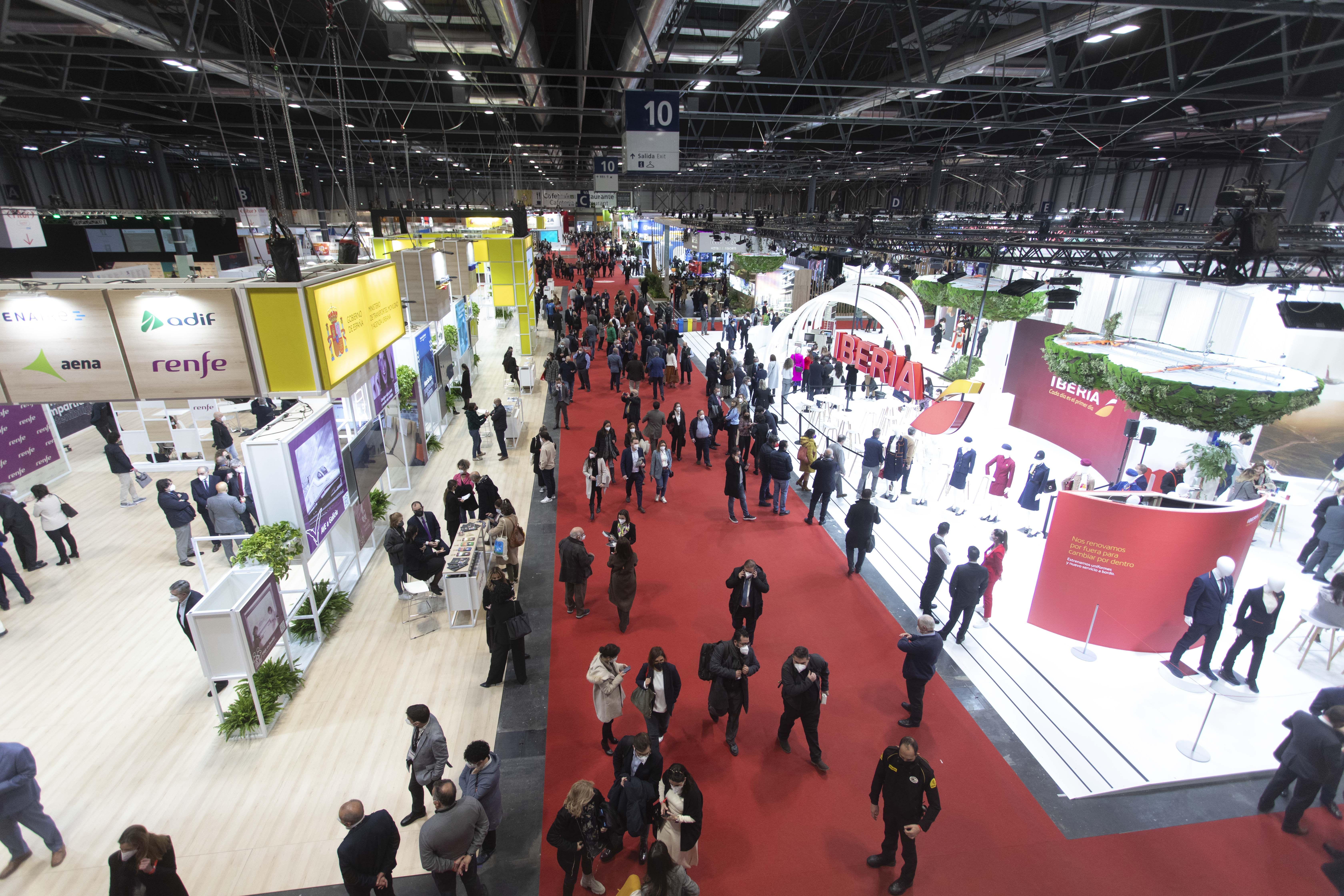 La nueva edición de Fitur será del 18 al 22 de enero y se estima que alcance números de participantes similares al de su récord histórico.