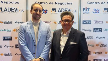 Jesús Balboa, Director Comercial & Revenue en República Dominicana; junto a Miguel Reinoso, Chief Commercial & Marketing Officer de Senator Hotels & Resorts.