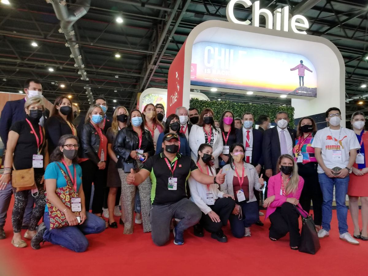 Delegación chilena en la Feria Internacional de Turismo de América Latina de Argentina. 