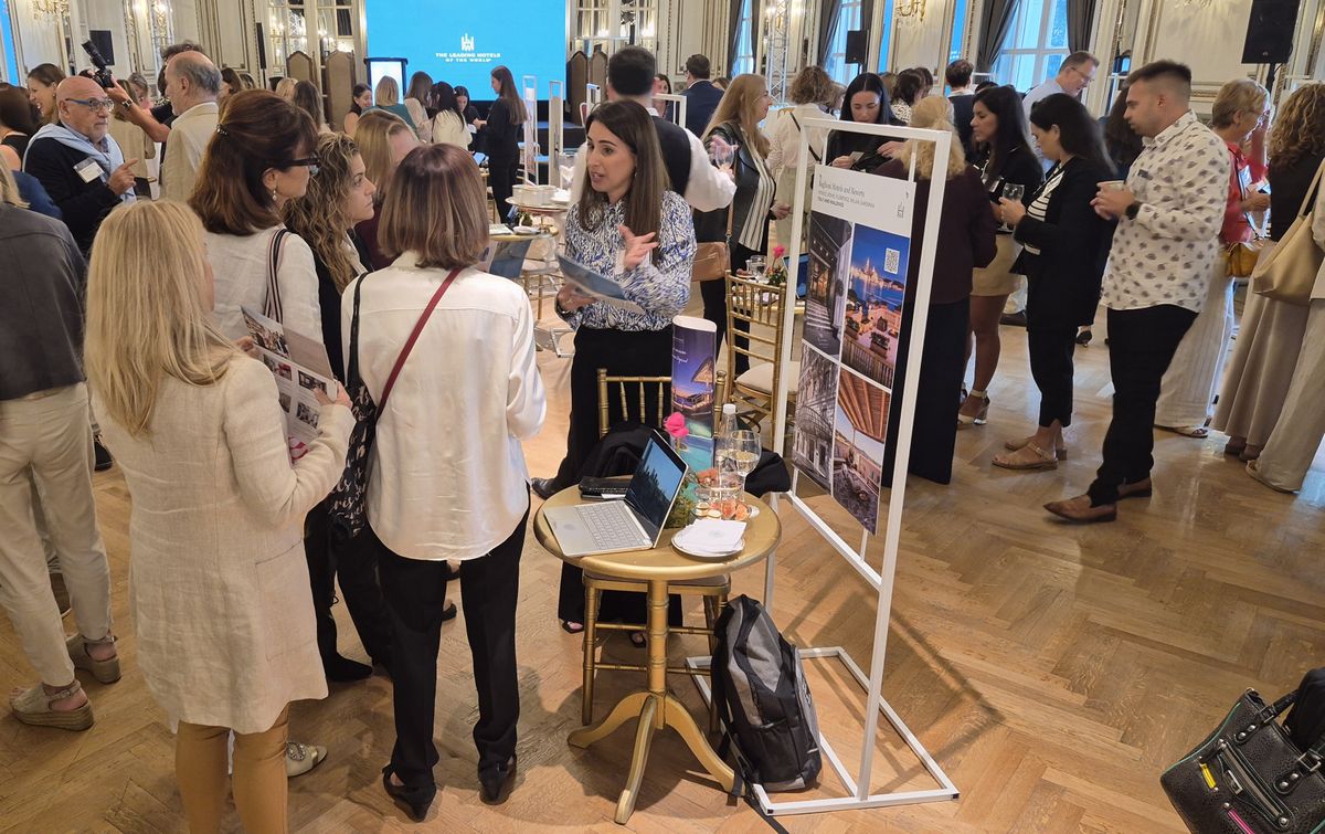 Numerosos asesores de viajes dieron vida en Buenos Aires al Showcase 2026 de Leading Hotels of the World.