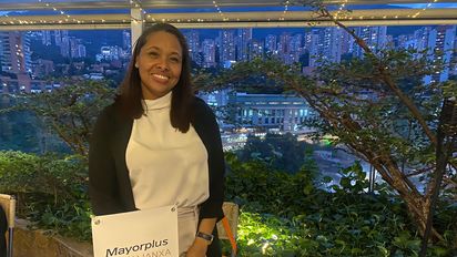 Mayorplus durante el Workshop de Ladevi en Medellín.