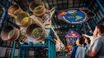 El Kennedy Space Center Visitor Complex es una de las atracciones más singulares de Florida.