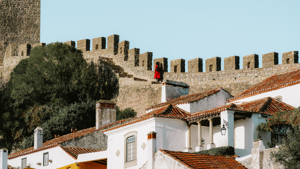 Óbidos es un pintoresco y bien conservado pueblo medieval de Portugal.
