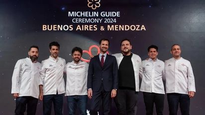 Edición de 2024 de la Guía Michelin Buenos Aires & Mendoza.