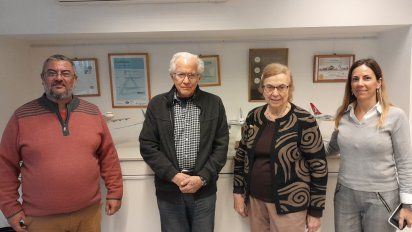 Alberto Dicundo, Eduardo llovet, Teresa Emery y Florencia Solá.
