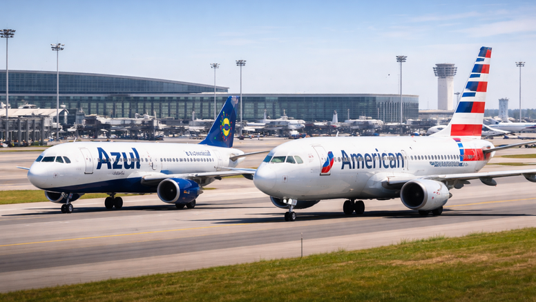 Bajo análisis el ingreso de American Airlines a la estructura societaria de Azul Linhas Aéreas.&nbsp;