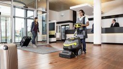 Equipamiento de hoteles: nuevas máquinas para el mantenimiento de superficiesde tamaño pequeño y mediano, como restaurantes, cocinas y hoteles.