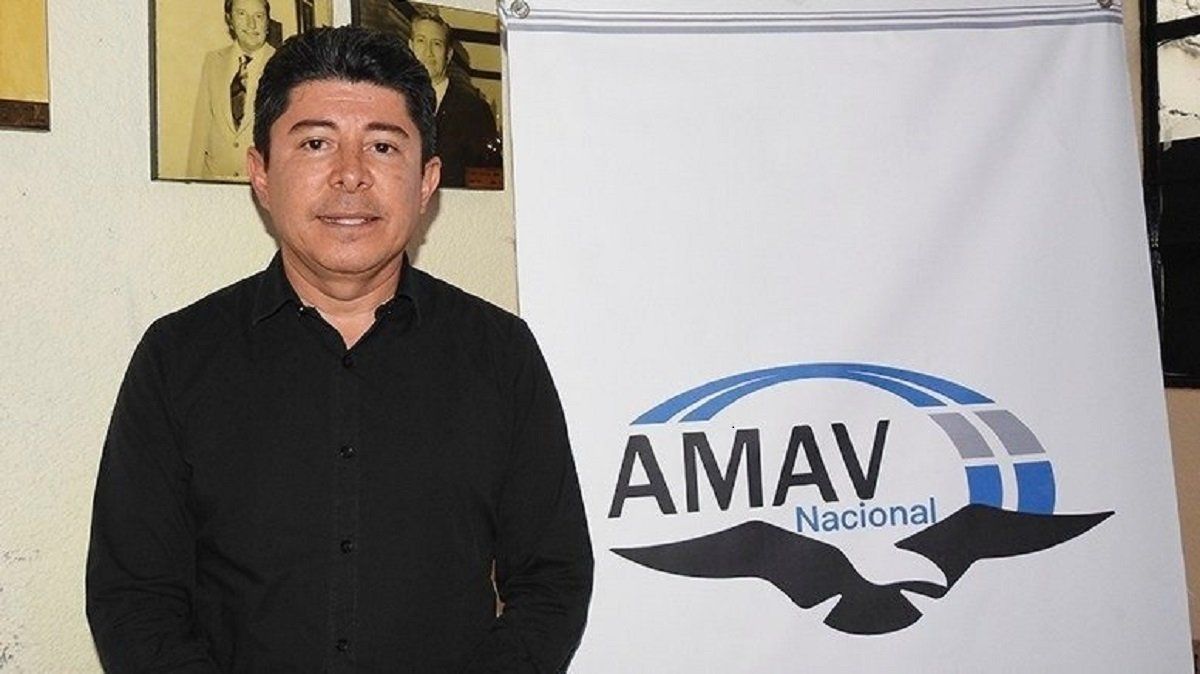 Eduardo PAniagua, presidente de AMAV nacional.&nbsp;
