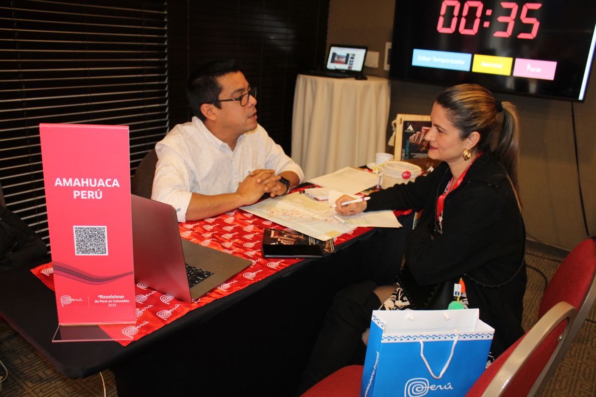 Roadshow de PromPerú en Bogotá.