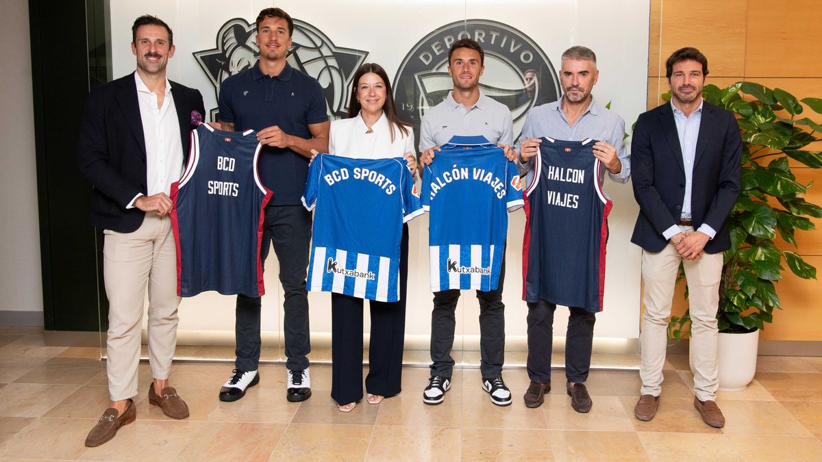 BCD Sports y Halcon Viajes renuevan su colaboracion con Baskonia y Deportivo Alaves.