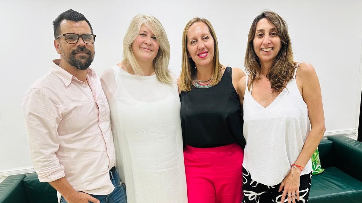 SoulReps: Cristian Cejas, soporte Comercial y Comunicación; Gabriela Rassi, ejecutiva Interior; Yanina Núñez, directora general; y Laura Pasquale, líder comercial.