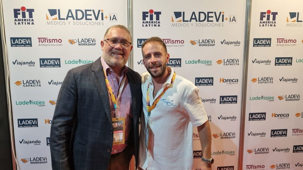 José Alarcón, director comercial de Trips DMC, y Adrian Romillo CEO de Trips DMC. José Alarcón, director comercial de Trips DMC, y Adrian Romillo CEO de Trips DMC.