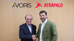 Vicente Fenollar, presidente ejecutivo de Ávoris y el director de Atrápalo, Luis Alonso