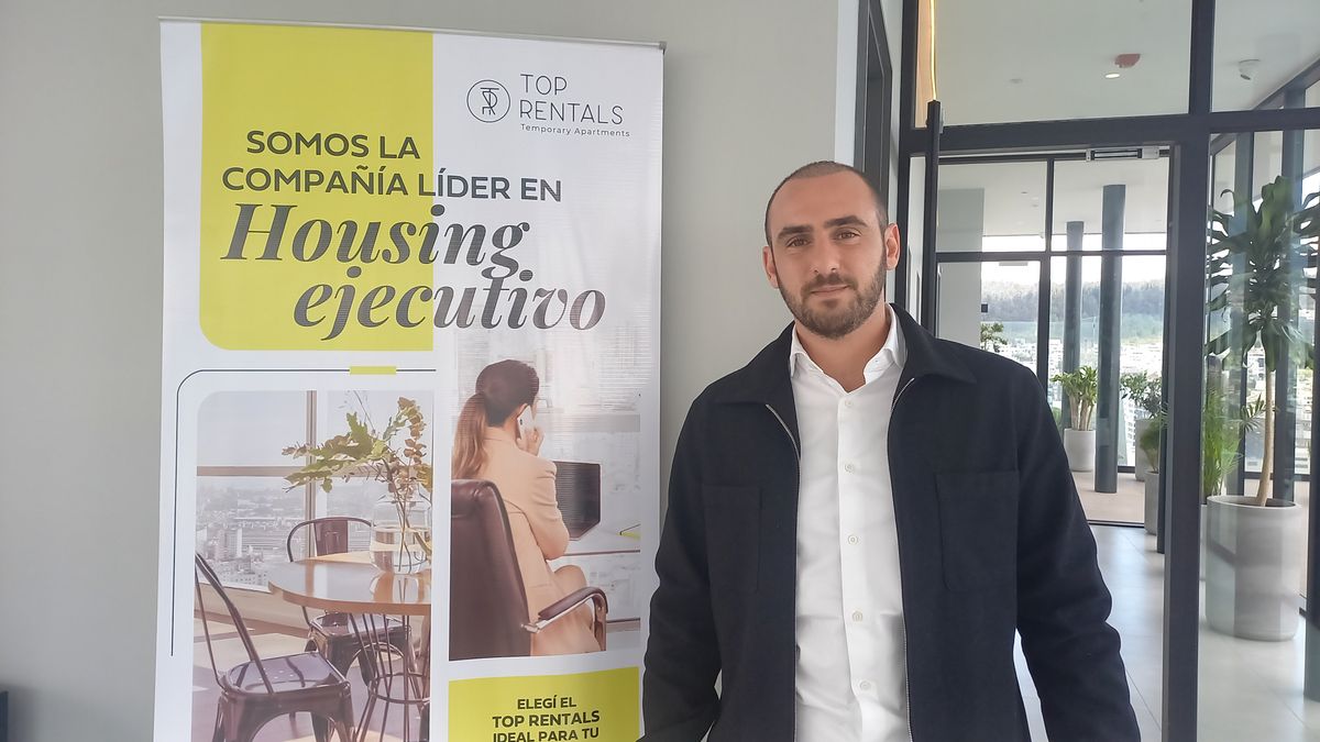 Martín Hazan, socio fundador de Top Rentals, estuvo de visita en Quito, dónde detalló los beneficios del corporate housing frente al alojamiento temporario.&nbsp;