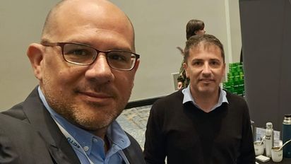 Travel Mind: Alejandro Cerrutti junto a Mauro Carranza -responsable del área comercial de la compañía-.