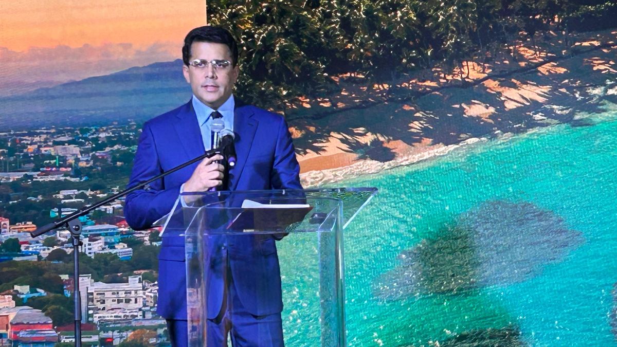 David Collado es el ministro de Turismo de República Dominicana.