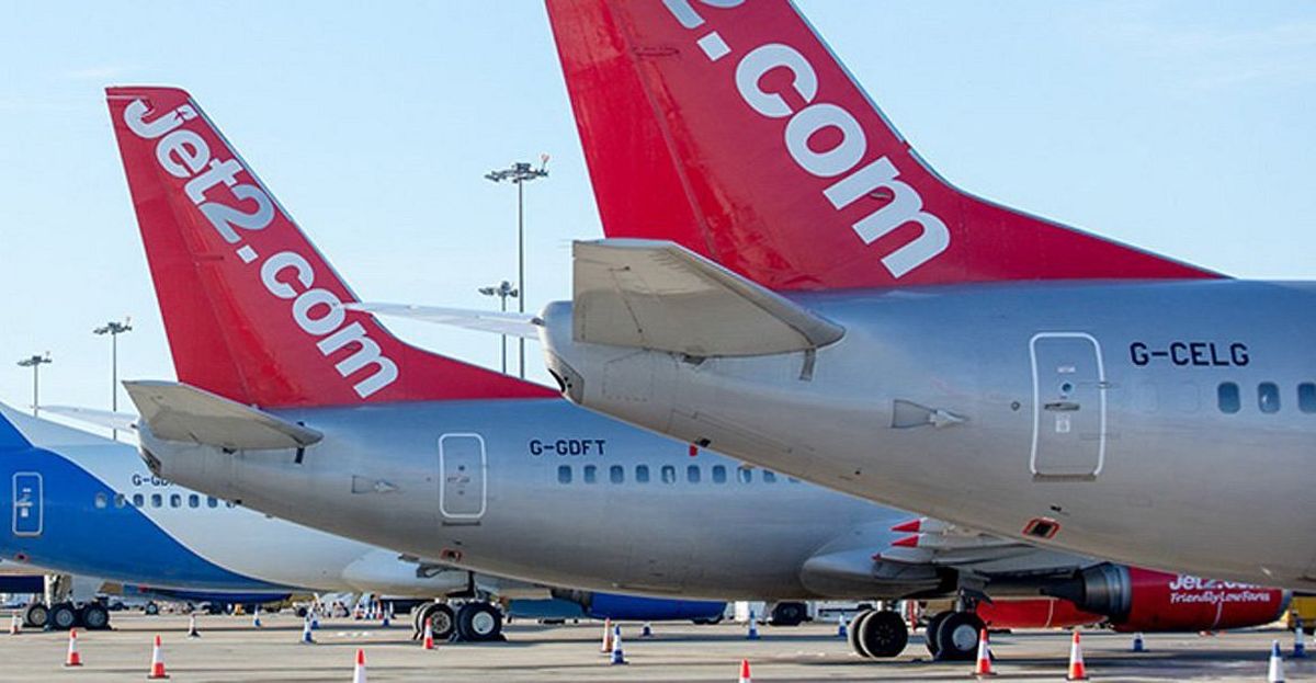 Aviones de Jet2.com.