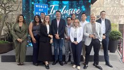 Jessica Fabbrini y Alex Ruiz Ramos junto al equipo de Hyatt Inclusive Collection durante la presentación de Confidant Collective en Perú, reforzando el vínculo con el canal minorista.