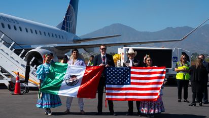 United Airlines inauguró la nueva ruta estacional que conecta Tepic con Houston.