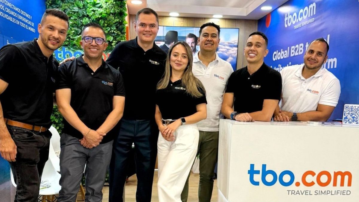Equipo TBO durante la Vitrina Turística Anato. 