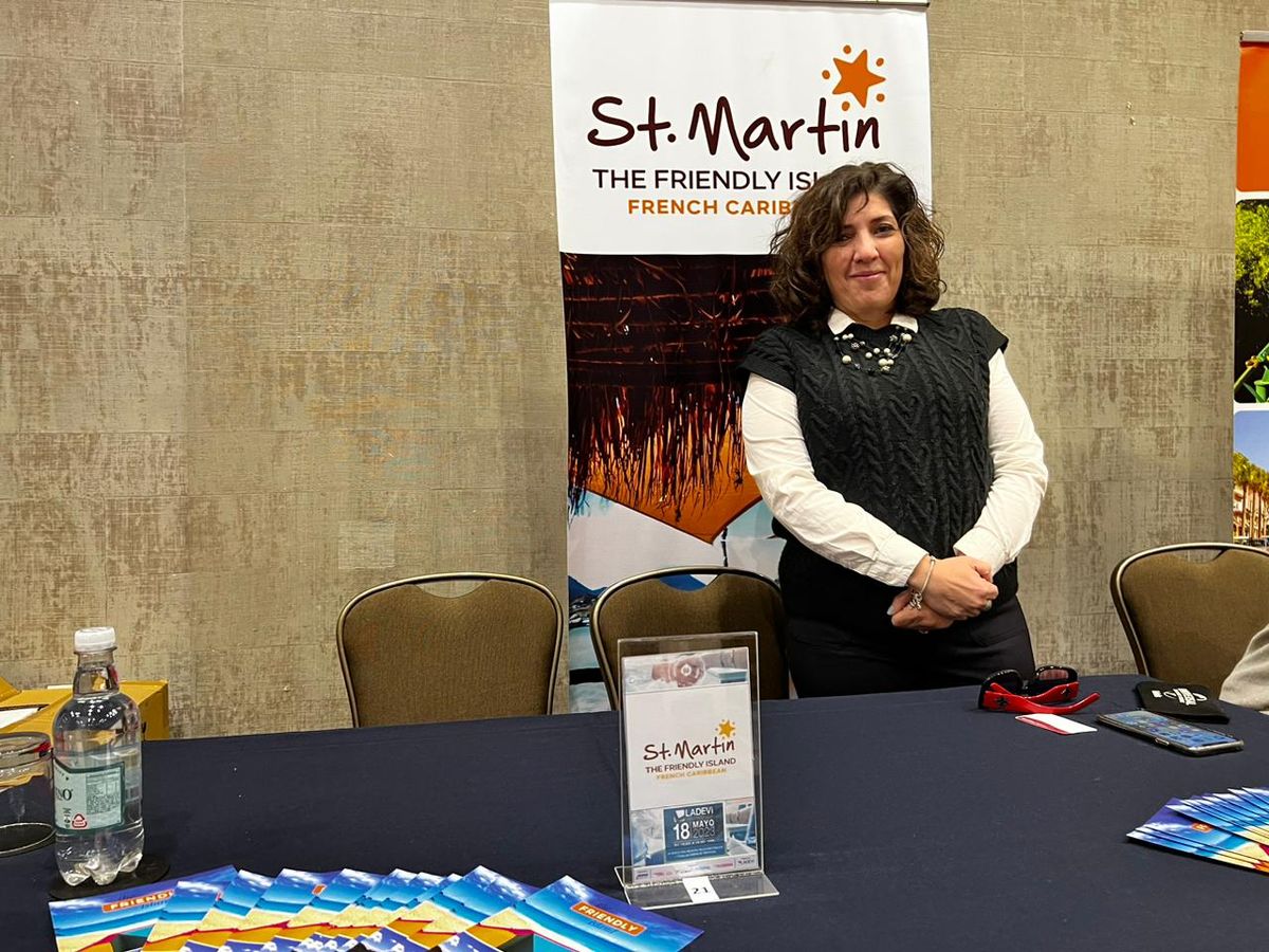 Aviareps tambi&eacute;n est&aacute; presente con la representaci&oacute;n de la isla de St. Martin.