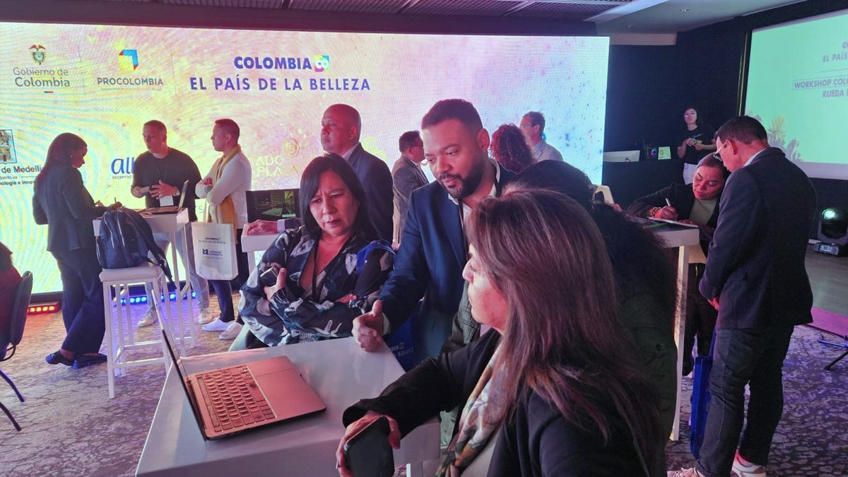 Workshop con los agentes de viajes.