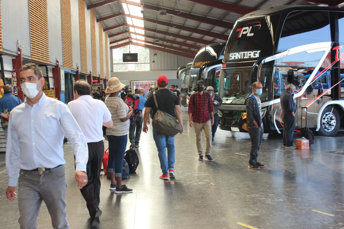 Vacaciones de invierno: Puerto Montt, Concepción y Temuco lideraron viajes en bus