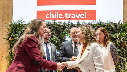 Iberia también promocionará a Chile en su página web mediante anuncios, newsletters y redes sociales.