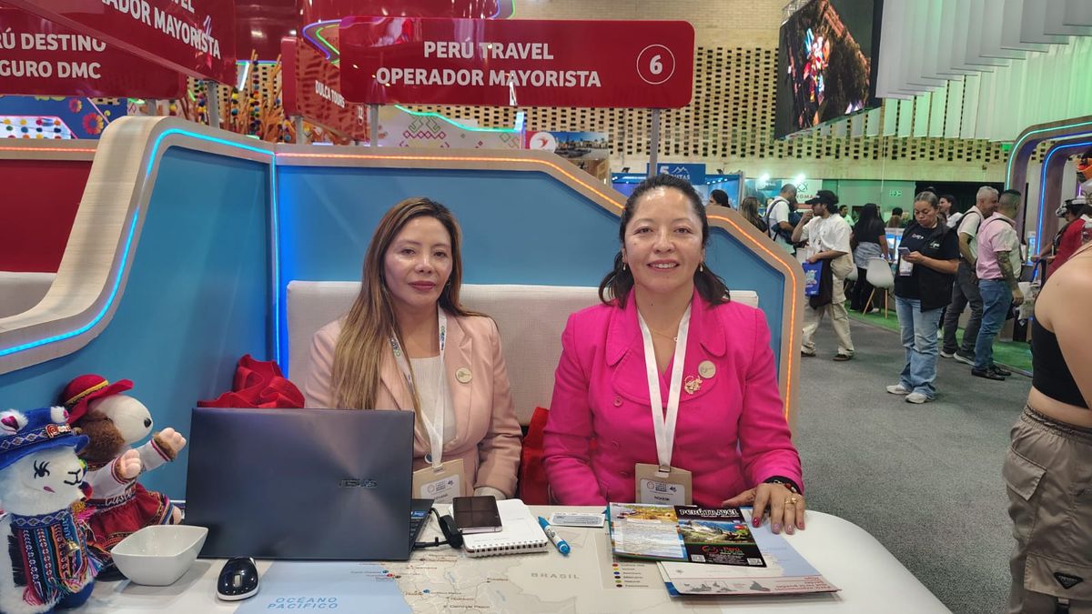 Yovana Leiva y Nohemi Leiva de Peru Travel Operador Mayorista.