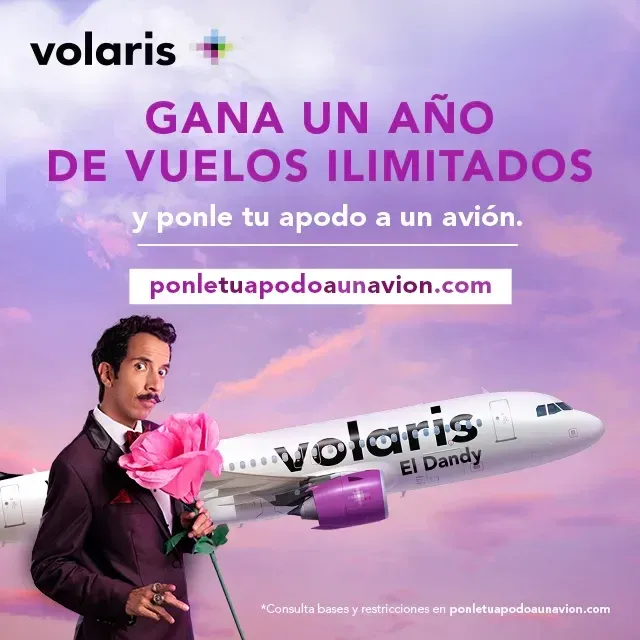 Volaris invita a todos aquellos pasajeros que tengan apodos singulares a participar de un concurso por un año de vuelos ilimitados. Volaris invita a todos aquellos pasajeros que tengan apodos singulares a participar de un concurso por un año de vuelos ilimitados.