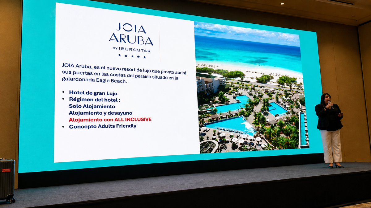 Iberostar concreta presentación de productos en la Convención Nacional Grupo GEA Perú 2026.  