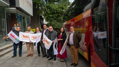 Mobility ADO y Sectur encabezaron el banderazo de salida de la nueva ruta del Turitour que saldrá desde la Ciudad de México a Oaxaca.