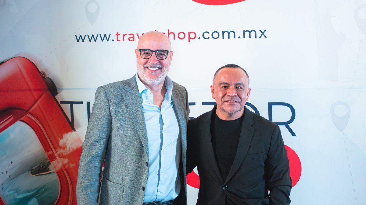 Alejandro Lavín, director comercial global de Special Tours; y Miguel Galicia, director general de Operadora Travel Shop.&nbsp;
