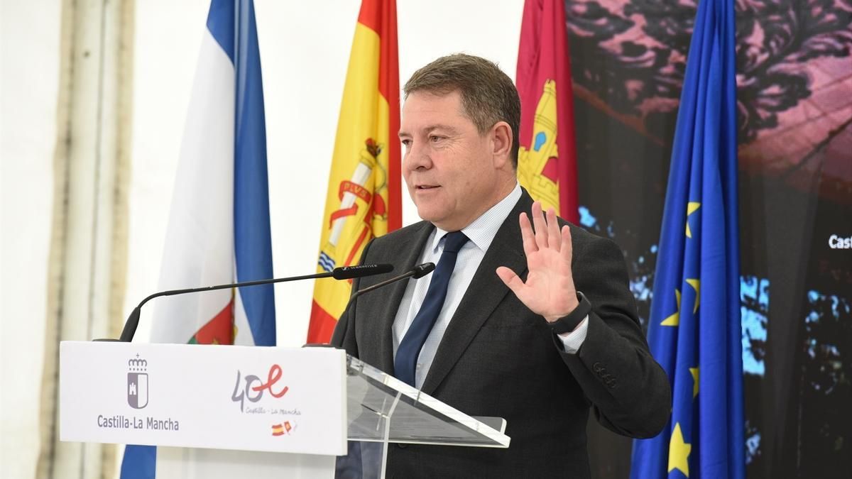 Emiliano Garcia Page, presidente de Castilla-La Mancha.