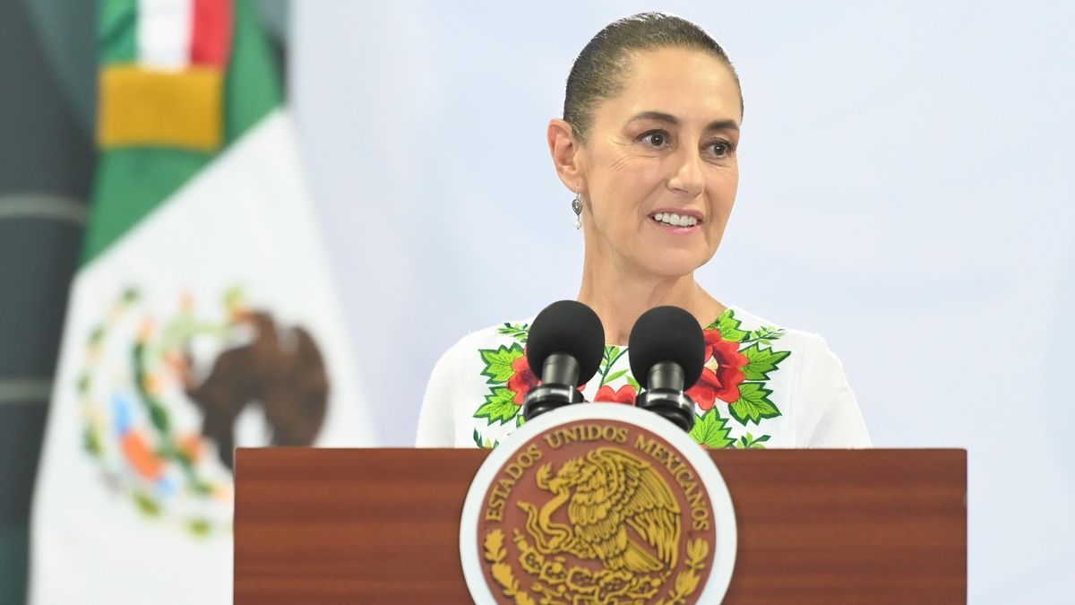 La presidenta Claudia Sheinbaum dejó abierta la posibilidad de que Royal Caribbean presente un nuevo proyecto.&nbsp;