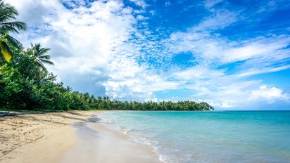 Playa de Samaná en República Dominicana