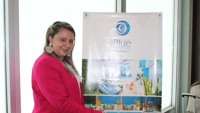 Indra Perez, jefe de alojamiento del Hotel Blue Concept Cartagena.