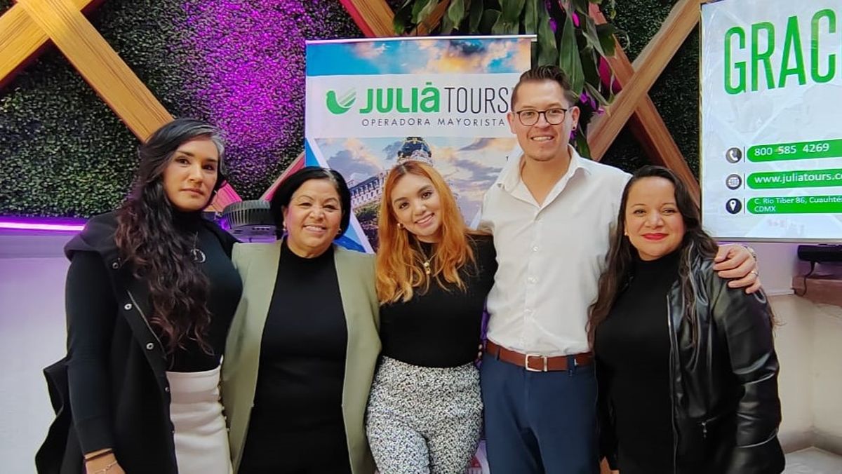 Representantes de Juliá Tours, Costa Rica y Cuba.