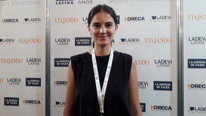 Eugenia González Mena, representante de Coviar, lideró la degustación por los vinos de 15 provincias argentinas.